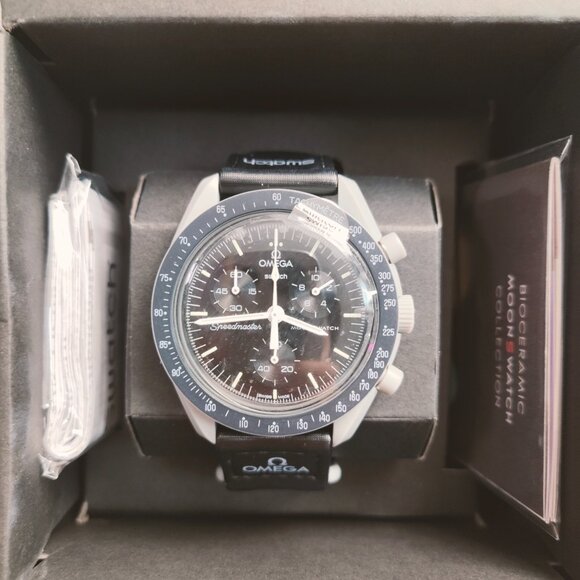 🥝Swatch X Omega Moonswatch Mission To Moon - Picture 3 of 5